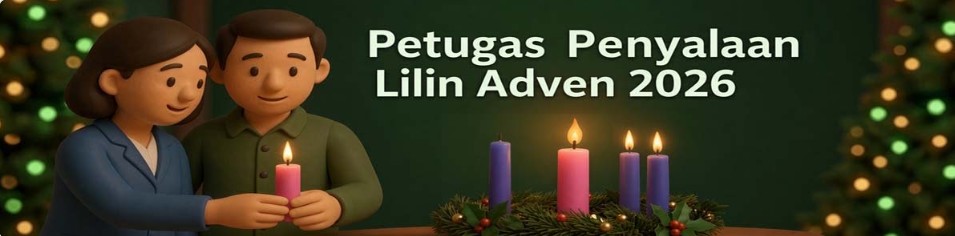 Header Penyalaan Lilin Adven 2026